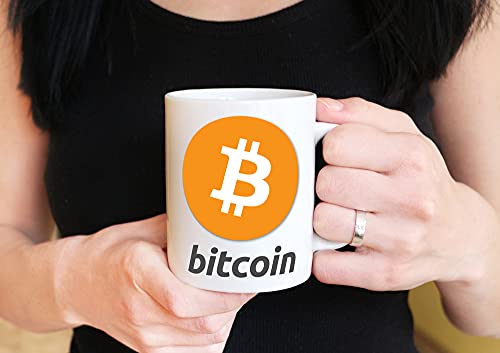 Bitcoin "To The Moon" kaffekrus med raket design - kryptovaluta gave til crypto investorer view 3