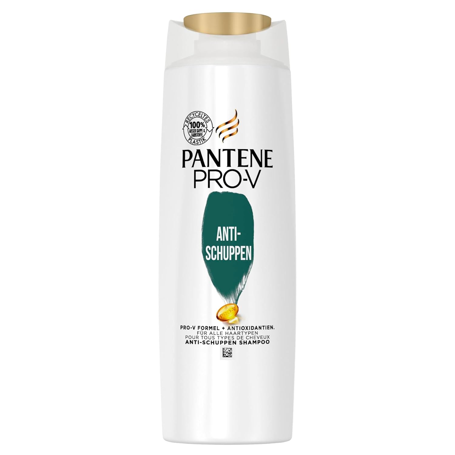 Pantene Pro-V anti-skæl shampoo – til alle hårtyper – nærende pleje og styrke – 300 ml