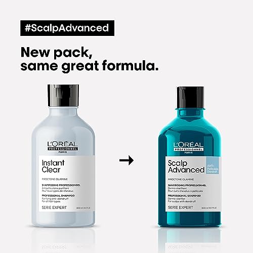 L'oreal serie expert scalp advanced anti-skæl dermo-clarifier shampoo 300 ml view 3